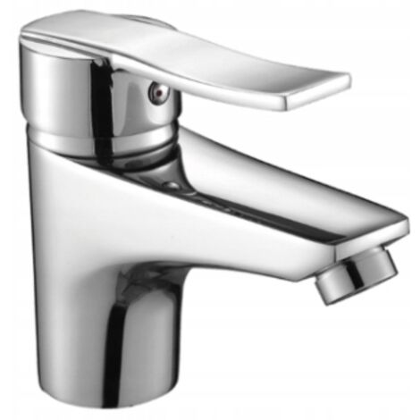 Rubinetto lavabo da appoggio cromato Madera con tappo