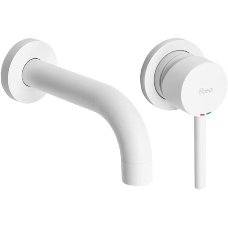 RUBINETTO LAVABO DA INCASSO LUNGO BIANCO + SCATOLA SKU REA-B9559