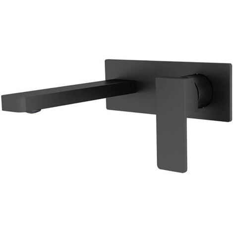 RUBINETTO LAVABO DA INCASSO NERO SEM-1094B