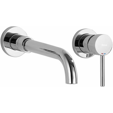 RUBINETTO LAVABO da INCASSO REA LUNGO LONG CHROME + BOX