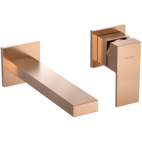 Rubinetto lavabo incasso ARS SATIN in rame