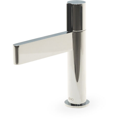 Rubinetto Lavabo K2O Zenit 18x5x19,4 cm Monocomando con Aeratore Incorporato e Cartuccia Ceramica, Ottone Cromato Lucido