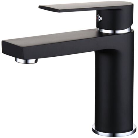 Rubinetto Lavabo Nero Miscelatore Lavabo Bagno Rubinetto Miscelatore Lavandino Bagno Nero Opaco Ottone