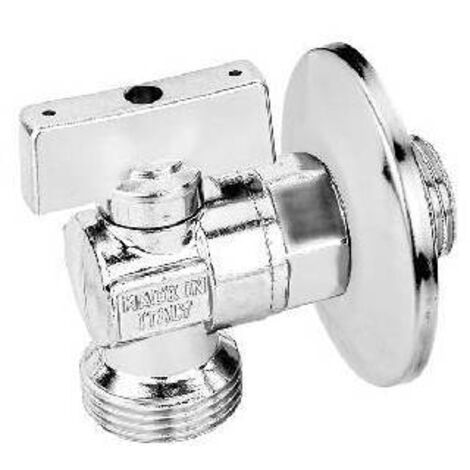 RUBINETTO LAVATRICE A SFERA CROMATO 1/2 x 3/4 - DN 10
