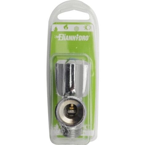 Rubinetto lavatrice a T 1-2 x 3-4 bl