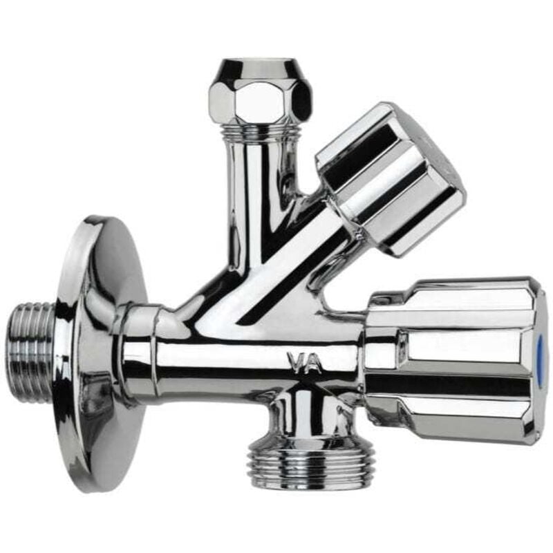 Robinet Combiné Pour Lave-Linge Avec Écrou Conique