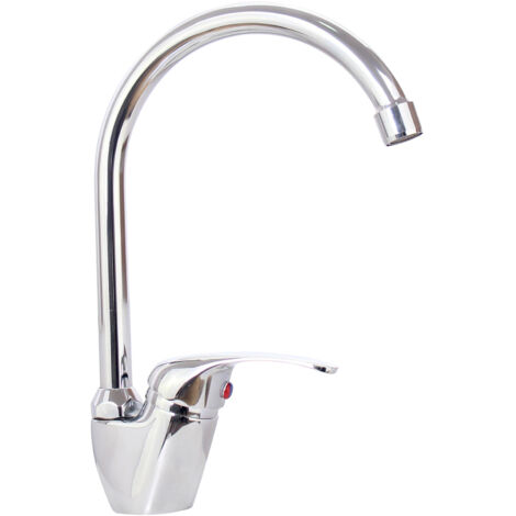Rubinetto lavello cucina "Maya" bocca alta