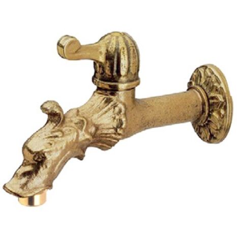 RUBINETTO MANOVELLA RAPIDA BRONZO RINASCIMENTO 1/2M