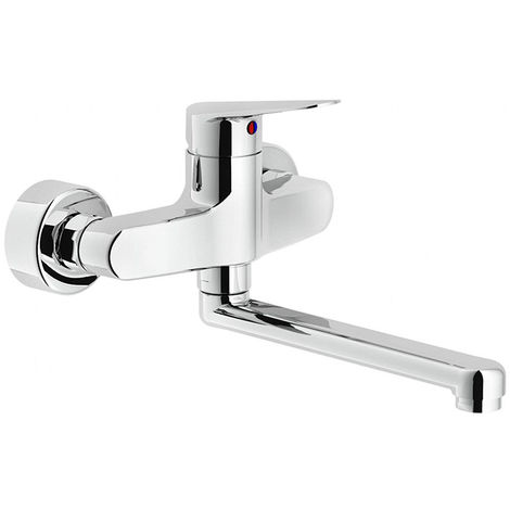 Rubinetto Miscelatore A Parete.Rubinetto Miscelatore A Parete Nobili Blue Per Lavabo Bs101115 Cr 04q Bs101115 Cr