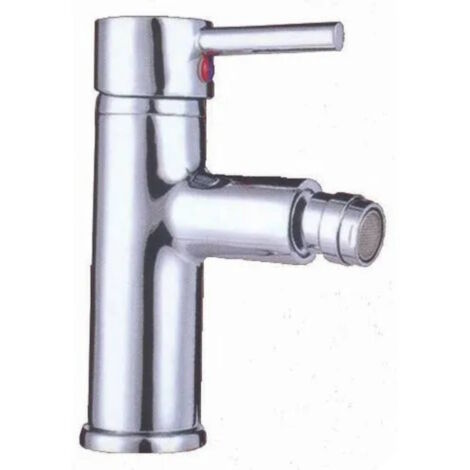 Rubinetto Miscelatore Bidet Bagno Stilo Cromo Monocomando Everest Birillo