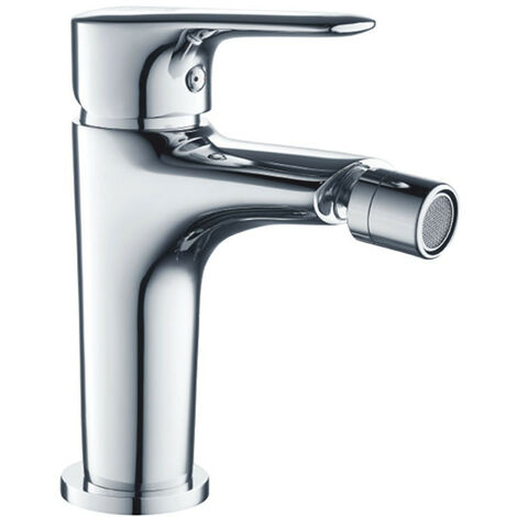 Rubinetto Miscelatore Bidet BETA con Testa Mobile - Cromato - Scarico Automatico
