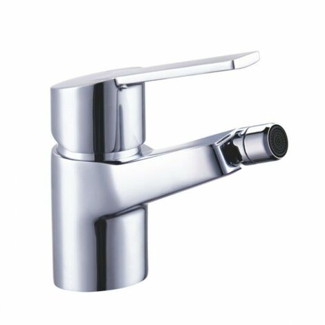 RUBINETTO MISCELATORE BIDET RUBINETTI BAGNO OTTONE CROMATO CON FLESSIBILI 191EA