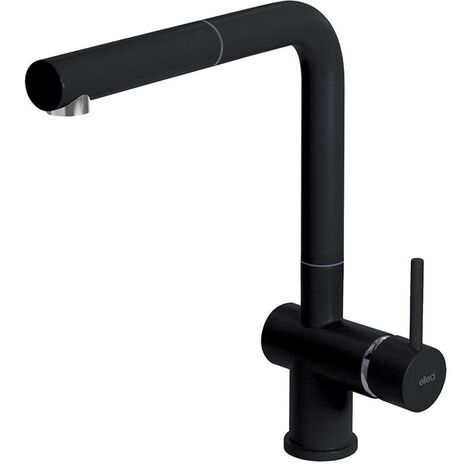 Rubinetto Miscelatore Cucina Elleci Bio Stream Plus Keratek Plus Black Nero Assoluto MKKSTP86AB