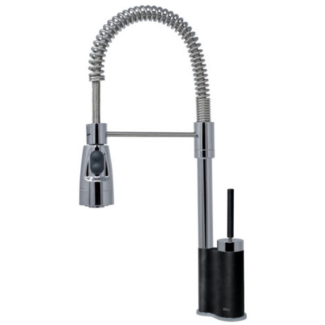 Rubinetto Miscelatore Cucina Elleci Chef Granitek Nero MGKCHE40
