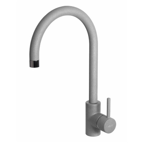 Rubinetto Miscelatore Cucina Elleci Cloud Keratek Plus Grigio Light Grey MKKCLO97