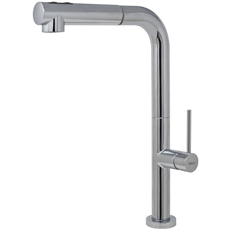 Rubinetto Miscelatore Cucina Elleci Flux Cromata Cromato MIKFLUCR