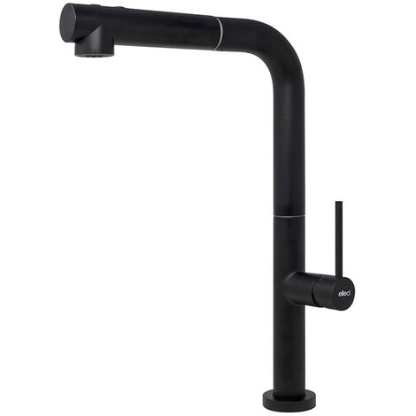 Rubinetto Miscelatore Cucina Elleci Flux Keratek Plus Black Matt MOKFLUBK