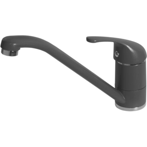 Rubinetto Miscelatore Cucina Elleci Minerva Granitek Antracite MGKMIN59