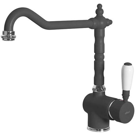 Rubinetto Miscelatore Cucina Elleci Rio Granitek Antracite MGKRIO59