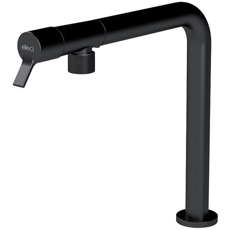 Rubinetto Miscelatore Cucina Elleci Solo Keratek Plus Black Matt MOKSOLBK