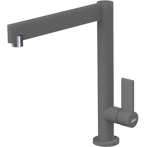 Rubinetto Miscelatore Cucina Elleci Tema Keratek Plus Grigio Dark Grey MKKTEM99