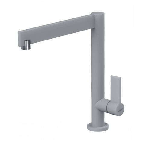 Rubinetto Miscelatore Cucina Elleci Tema Keratek Plus Grigio Light Grey MKKTEM97