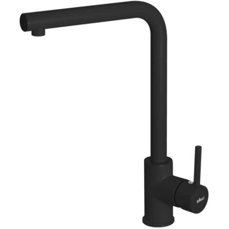 Rubinetto Miscelatore Cucina Elleci Trail Keratek Plus Black Nero Assoluto MKKTRA86