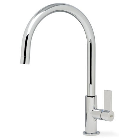 Rubinetto Miscelatore Cucina Elleci Volta Cromata Cromato MIKVTACR