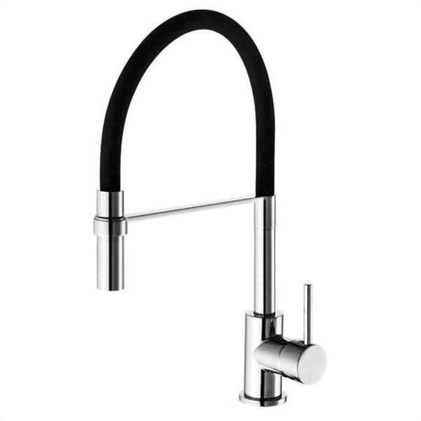 Rubinetto miscelatore da lavello bocca alta mit extraibiler winterdusche scarub0703ne