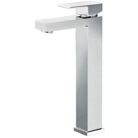 Rubinetto miscelatore lavabo alto cromo ''Delos Chrome''