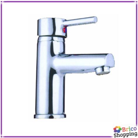 Rubinetto Miscelatore Lavabo Bagno Stilo Cromo Monocomando Everest Birillo