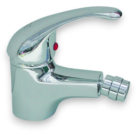 Rubinetto miscelatore monocomando bidet in ottone cromato Ø 40 mm