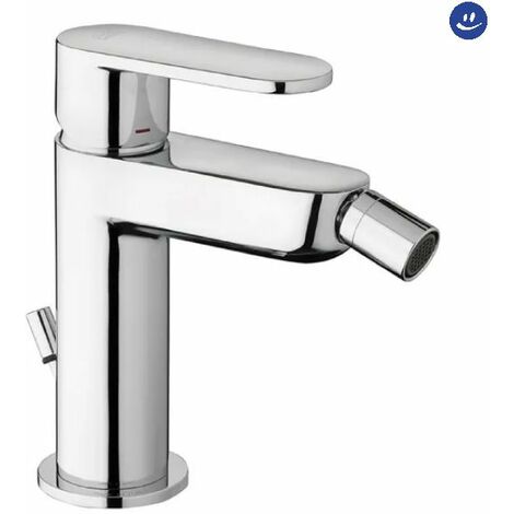 Rubinetto miscelatore monocomando cromato per bidet serie candy scarico 11/4 PAFFONI