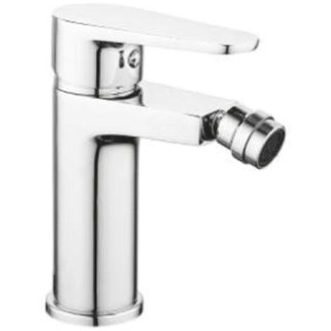 Rubinetto miscelatore monocomando cromato per bidet serie pink 2.0 scarico 11/4" AMBRA WATER