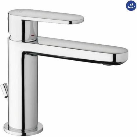 Rubinetto miscelatore monocomando cromato per lavabo serie candy scarico 11/4 PAFFONI