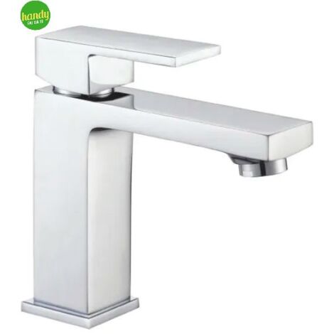 Rubinetto miscelatore monocomando cromato per lavabo serie green 2.0 scarico 11/4" AMBRA WATER