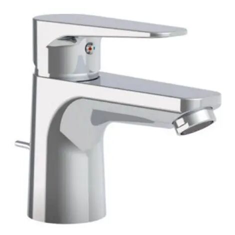 Rubinetto miscelatore monocomando cromato per lavabo serie orange scarico 11/4" PAFFONI
