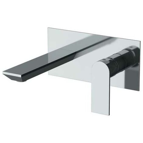 Rubinetto Miscelatore Monocomando da Parete per Lavabo in Ottone Mariani Avenue Cromato