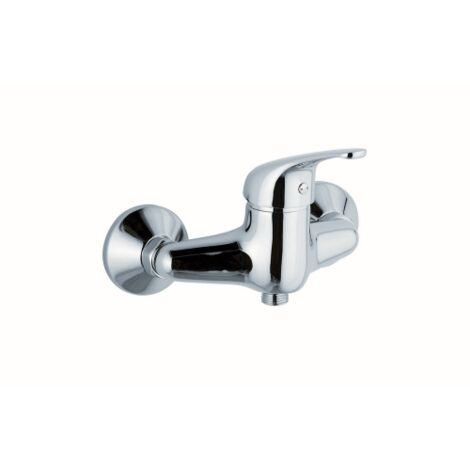 Rubinetto Miscelatore Monocomando Doccia Esterno in Ottone Mariani Epic Cromato