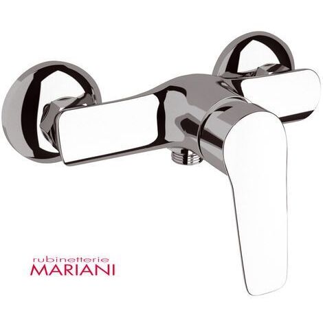 Rubinetto Miscelatore Monocomando Doccia in Ottone Mariani Essenza Cromato