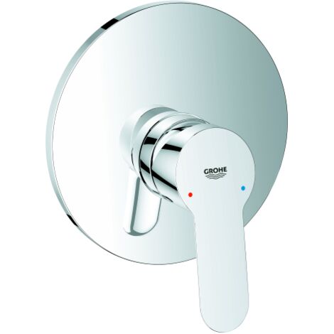 rubinetto miscelatore monocomando incasso doccia Grohe Bauedge 46 mm