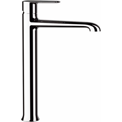 Rubinetto Miscelatore Monocomando Lavabo Alto in Ottone Mariani Armonia Cromato