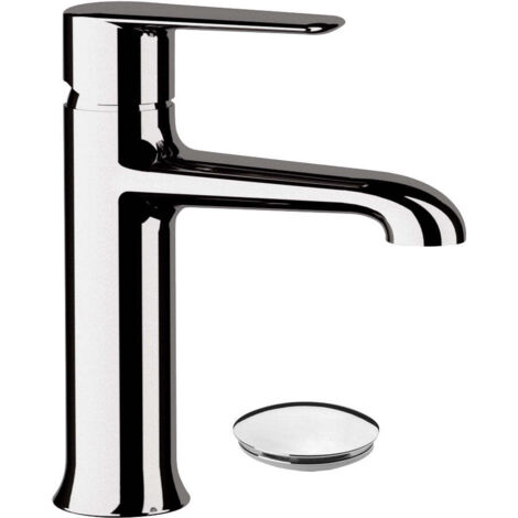 Rubinetto Miscelatore Monocomando Lavabo in Ottone Mariani Armonia Cromato
