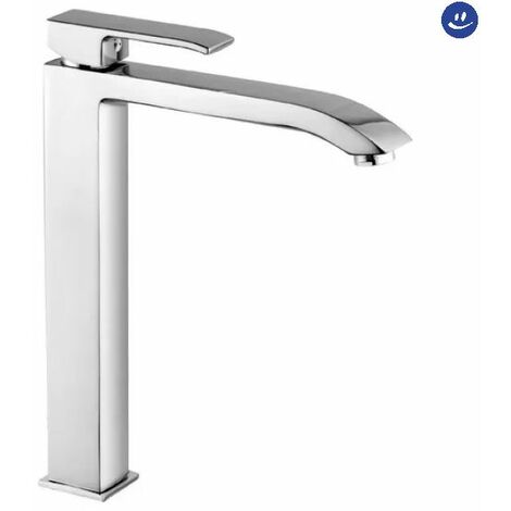 Rubinetto miscelatore monocomando lavabo prolungato cromato serie level scarico 11/4 PAFFONI