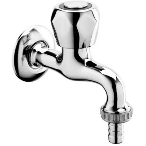 Rubinetto miscelatore monoforo cromato a parete per lavatrice con portagomma serie danubio 1/2" PAFFONI