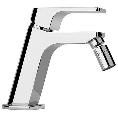 Rubinetto Miscelatore monoforo per bidet serie Twilight Jacuzzi senza scarico 0TI00092JA00 cromato