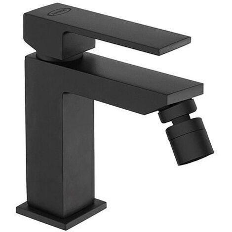 Rubinetto Miscelatore monoforo per bidet serie Twinkle YO Jacuzzi senza scarico 0TWYO092JA00 nero opaco