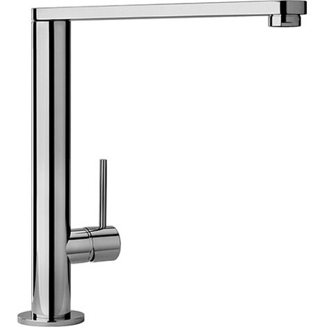 Rubinetto Miscelatore monoforo per lavello cucina Piralla serie Essenza con bocca a fontana orientabile a 90° 0ES00141A16 cromato