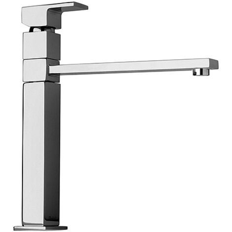 Rubinetto Miscelatore monoforo per lavello cucina Piralla serie Sorgente con bocca a fontana 0SG00101A16 cromato