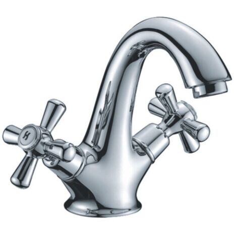Rubinetto miscelatore per lavabo, croce serie sofia - Salone